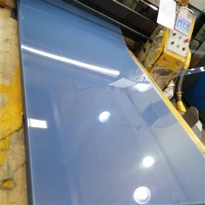 1 mm tjockt transparent PVC-ark